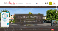 Desktop Screenshot of legrandgousier-hotel.com